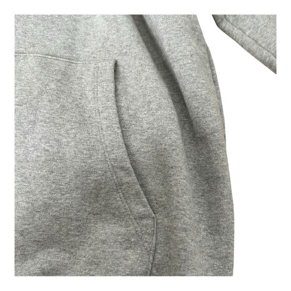 Markus Lupfer Sequin Lip Sweatshirt Hoodie Grey XS Flawed Unisex - Picture 4 of 13